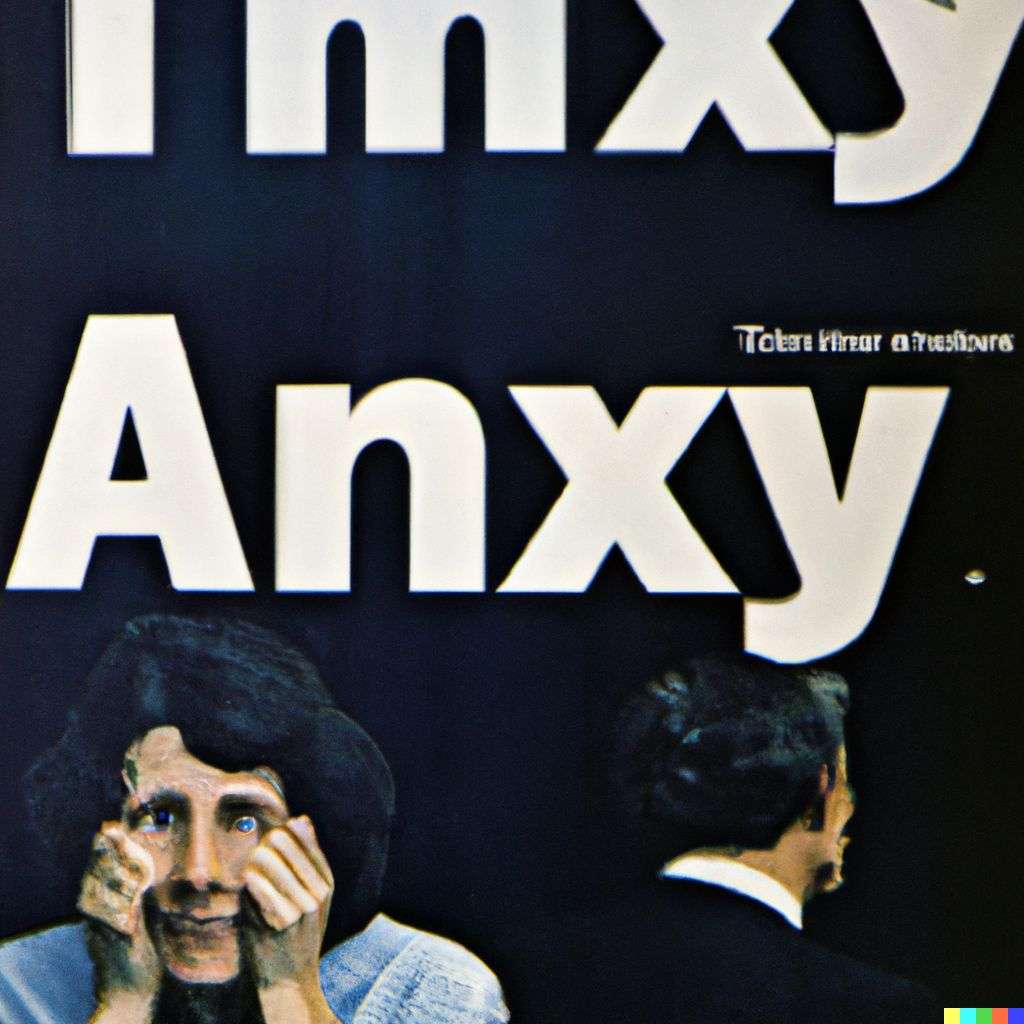 a representation of anxiety, front cover of Time magazine, 1980